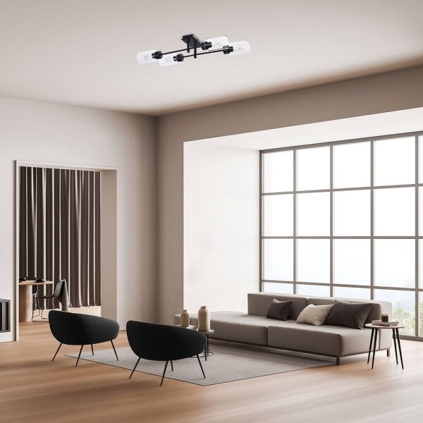 Rabalux 2672 - Lustră aplicată PRUDENCE 4xE27/40W/230V