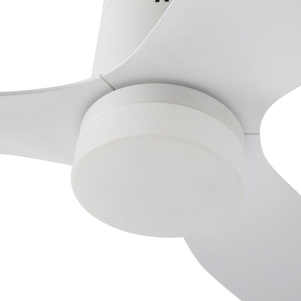 ZEVENTI - Ventilator de tavan LED PADUA LED/18W/230V Wi-Fi Tuya alb + telecomandă