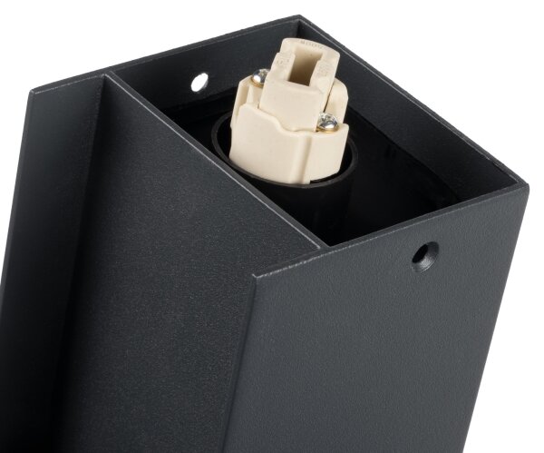Aplică de exterior Kanlux 38760 DASTEN 1xG9/11W/230V IP44 negru