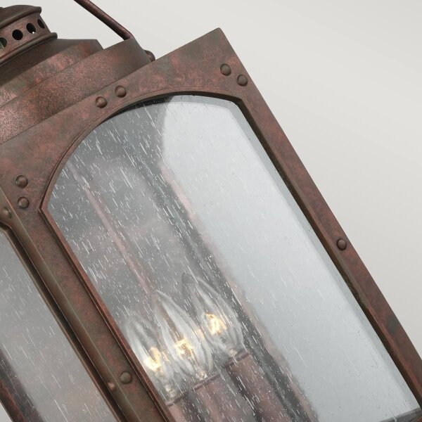 Aplică de exterior Feiss FE-RANDHURST-L-CO RANDHURST 3xE14/40W/230V IP44