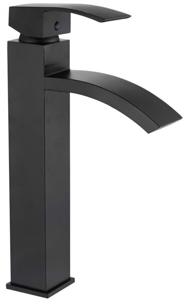 Mexen Libra, robinet de chiuvetă înalt, negru mat, 745110-70