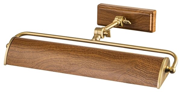 Aplică pentru tablouri Elstead WINCHFIELD-PLM-AB-OAK WINCHFIELD 2xE14/40W/230V stejar