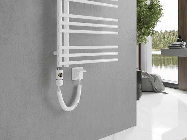 Mexen Neptun, element electric de încălzire 900 x 500 mm, 600 W, alb, W101-0900-500-2600-20