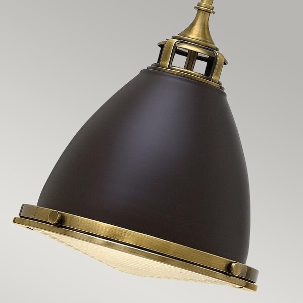 Lustră pe tijă Hinkley HK-AMELIA-P-M-RB AMELIA 1xE27/60W/230V bronz