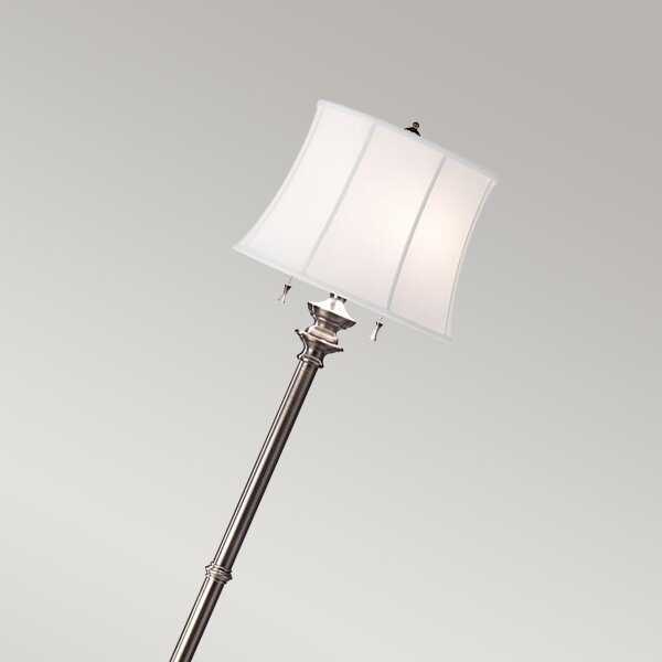 Lampadar Feiss FE-STATEROOM-FL-AN STATEROOM 2xE27/60W/230V argintiu