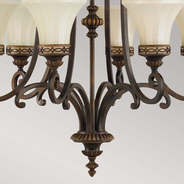 Lustră pe lanț DRAWING Feiss FE-DRAWING-ROOM6 ROOM 6xE27/60W/230V