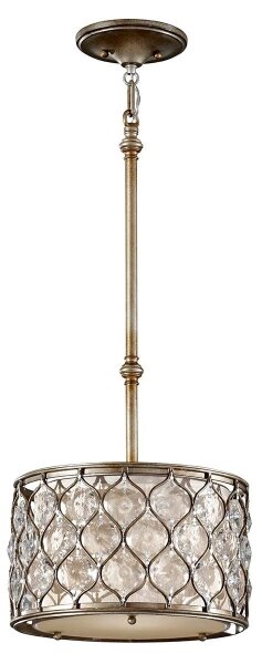 Lustră pe tijă Feiss FE-LUCIA-P-C LUCIA 1xE27/60W/230V