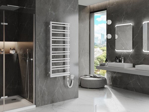 Mexen Saturn, element electric de încălzire 1200 x 500 mm, 600 W, alb, W108-1200-500-2600-20
