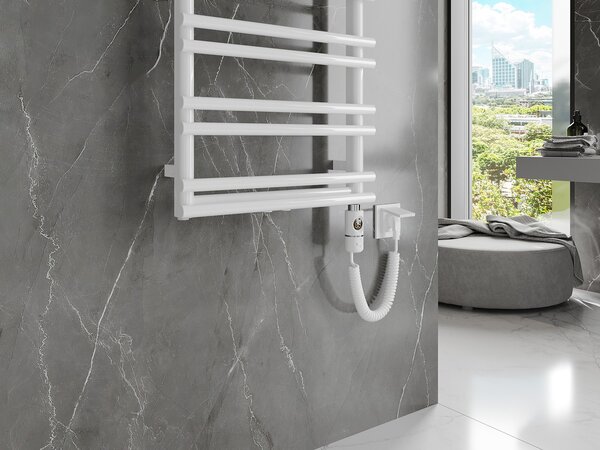 Mexen Saturn, element electric de încălzire 1200 x 500 mm, 600 W, alb, W108-1200-500-2600-20