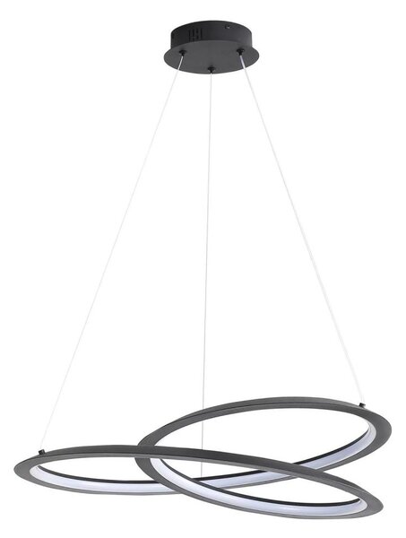 Lustră LED pe cablu TANGO LED/44W/230V 4000K d. 60 cm negru
