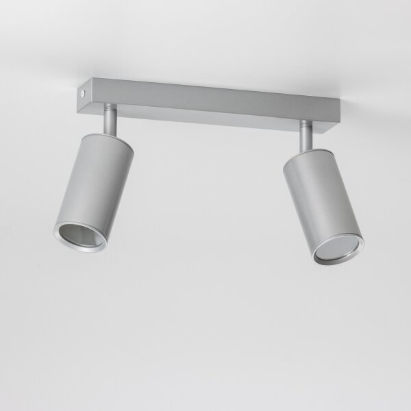 Spot pentru baie Brilagi SELE 2xGU10/30W/230V IP44 argintiu