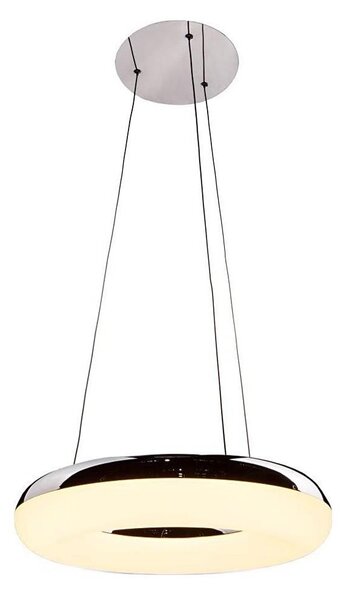 Lustră LED pe cablu LED/40W/230V 3000K d. 40 cm crom lucios