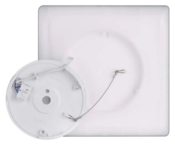 Plafonieră LED FLORI LED/18W/230V 4000K negru 29x29 cm