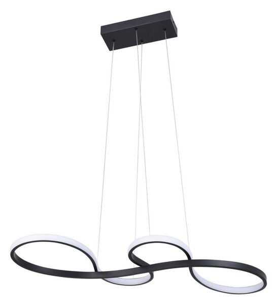 Lustră LED pe cablu SALSA LED/38W/230V 4000K negru