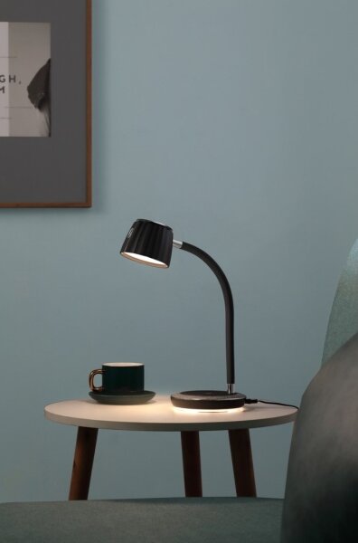 Lampă LED dimabilă de masă cu funcție de încărcare fără fir Immax NEO 08996L PERLA LED/6W/230V
