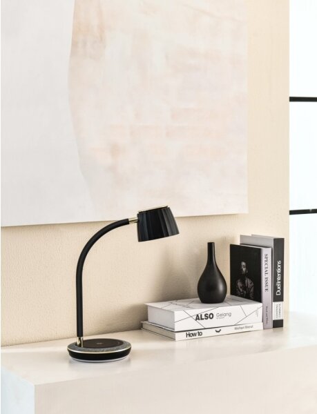 Lampă LED dimabilă de masă cu funcție de încărcare fără fir Immax NEO 08996L PERLA LED/6W/230V