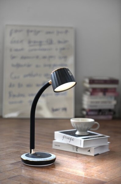 Lampă LED dimabilă de masă cu funcție de încărcare fără fir Immax NEO 08996L PERLA LED/6W/230V