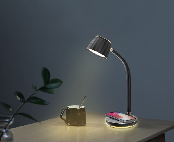 Lampă LED dimabilă de masă cu funcție de încărcare fără fir Immax NEO 08996L PERLA LED/6W/230V