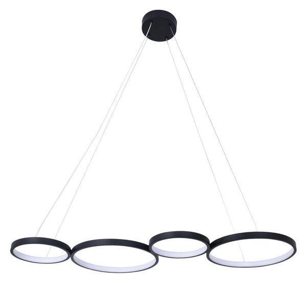 Lustră LED pe cablu FLAMENCO LED/42W/230V 4000K negru