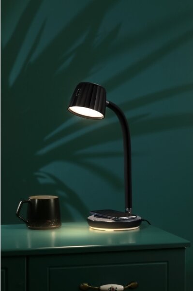 Lampă LED dimabilă de masă cu funcție de încărcare fără fir Immax NEO 08996L PERLA LED/6W/230V