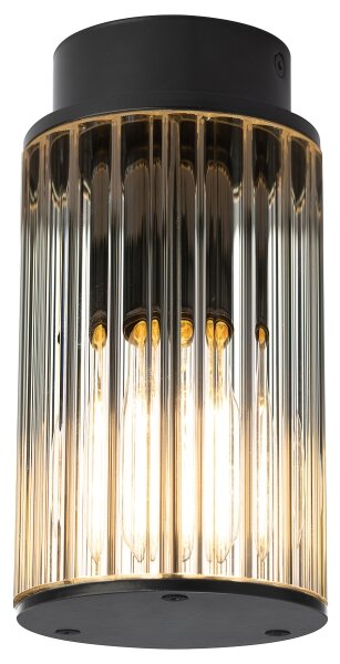 Plafonieră de exterior Argon 8773 NORFOLK 1xE27/15W/230V IP44 negru