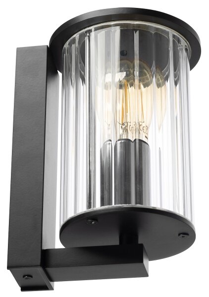 Aplică de exterior Argon 8748 NORFOLK 1xE27/15W/230V IP44 negru