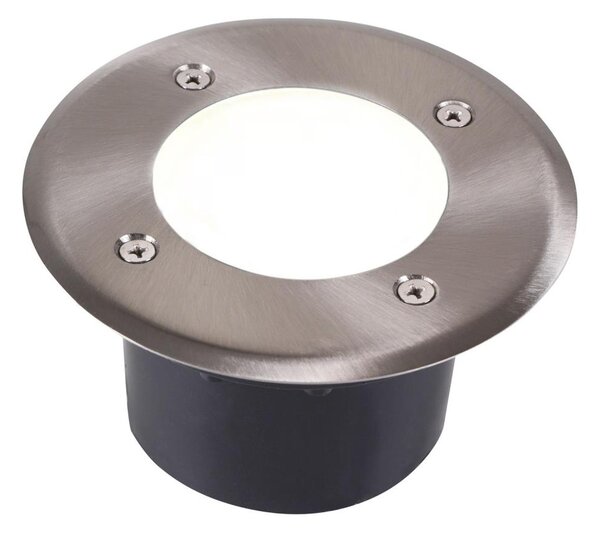 Corp de iluminat LED pentru căi de acces MIVO LED/3W/230V d. 12 cm IP67 crom mat