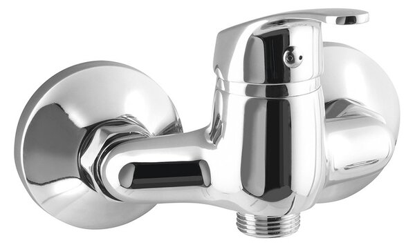 Sapho, baterie de perete AQUALINE 35, pas 100 mm, fără mâner, crom, 52131