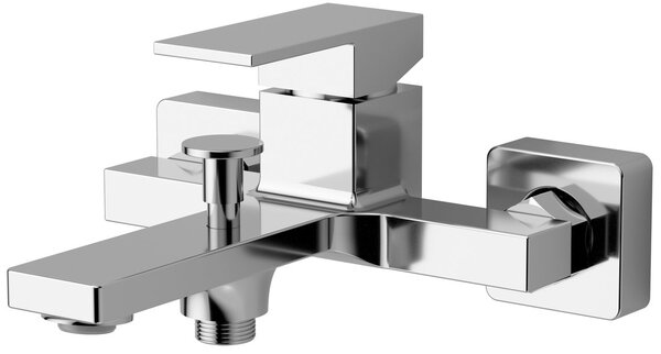 Sapho Sapho, CUBEMIX baterie de perete pentru baie, crom, CM010