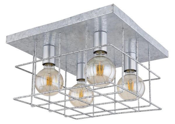 Plafonieră Globo 15530Z-4D MERRIL 4xE27/60W/230V
