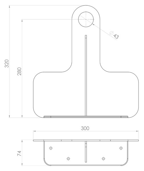 Sapho Sapho, suport chiuveta TETRIS, robinet de sine statator, mat negru, TZ429