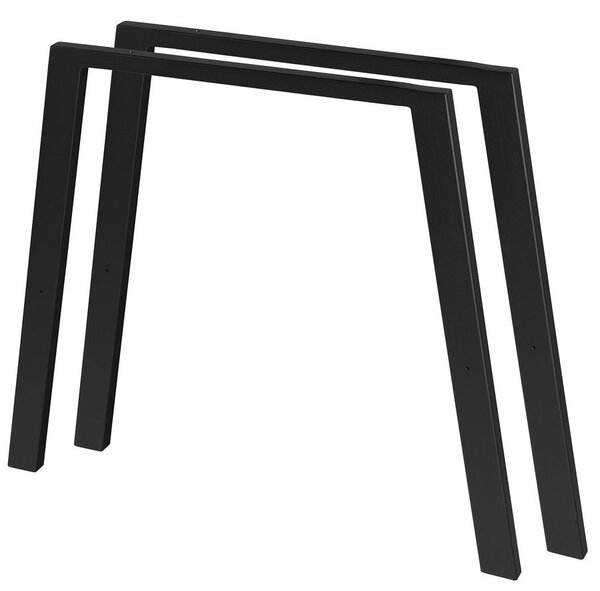 Sapho Sapho, suport din otel TWIGA 80x67cm, negru mat, 2 buc, VC442
