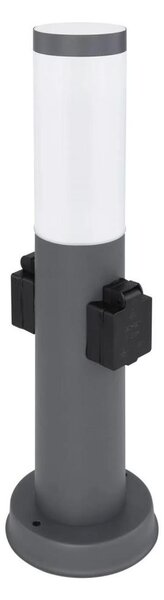 Lampă de exterior cu 2 prize Globo 3158AK BOSTON 1xE27/23W/230V IP44