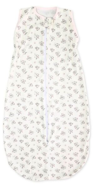 Set 2 saci dormit copii de vara 0-18 luni Kidizi Elefun Pink Koala, 80 cm, 0.5 tog