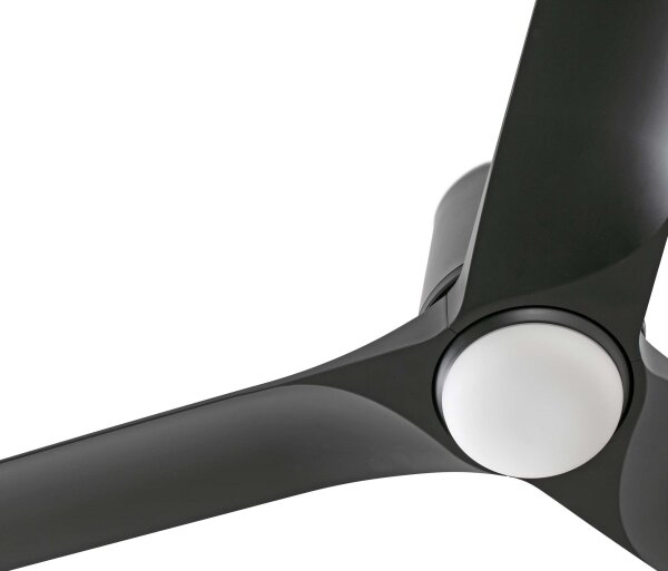 Ventilator LED dimabil de tavan FARO 33827WT-1TW HEY TUB S LED/10W/230V negru d. 90 cm WT + telecomandă