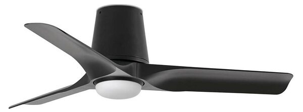 Ventilator LED dimabil de tavan FARO 33827WT-1TW HEY TUB S LED/10W/230V negru d. 90 cm WT + telecomandă