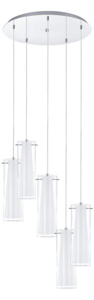 EGLO 93003 - Lampa suspendata PINTO 5xE27/60W