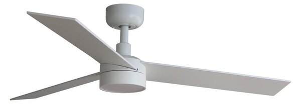 Ventilator LED dimabil FARO 34295WT-1TW RUDDER S 18W/230V alb/bej d. 106 cm WT + telecomandă