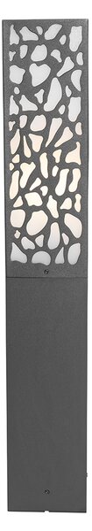 Lampă de exterior modernă cu stâlp negru 60 cm IP44 - Nicole