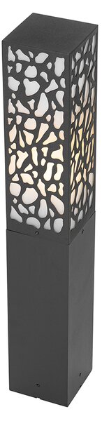 Lampă de exterior modernă cu stâlp negru 60 cm IP44 - Nicole