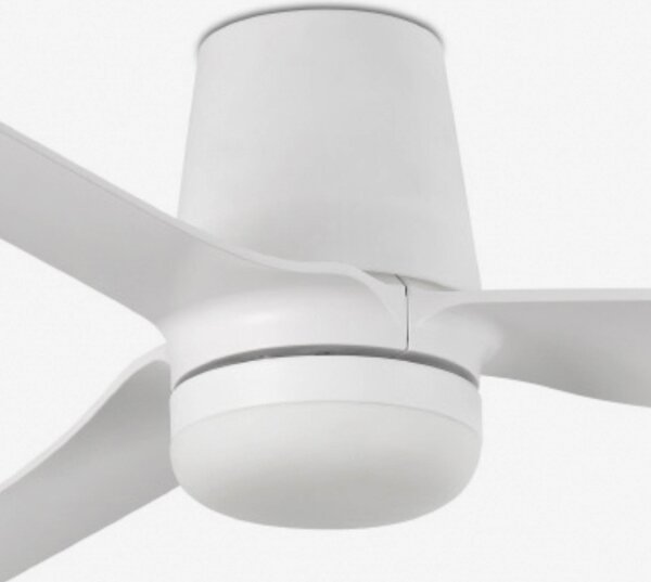Ventilator LED dimabil de tavan FARO 33832WT-1TW MINI PUNT TUB S 10W/230V alb d. 90 cm WT + telecomandă