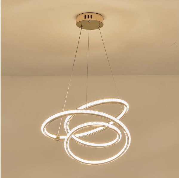 Lustră LED pe cablu LED/38W/230V 3000K 50x50 cm