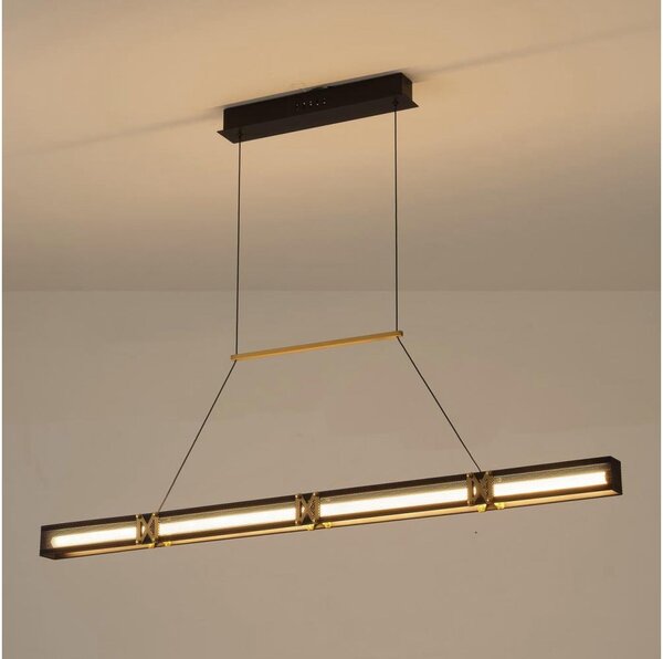 Lustră LED pe cablu LED/21W/230V 3000K 45x120 cm