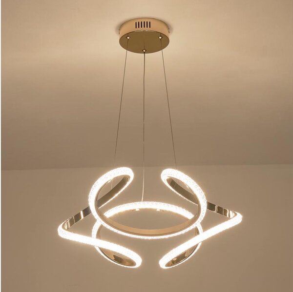 Lustră LED pe cablu LED/24W/230V 3000K 50x120 cm