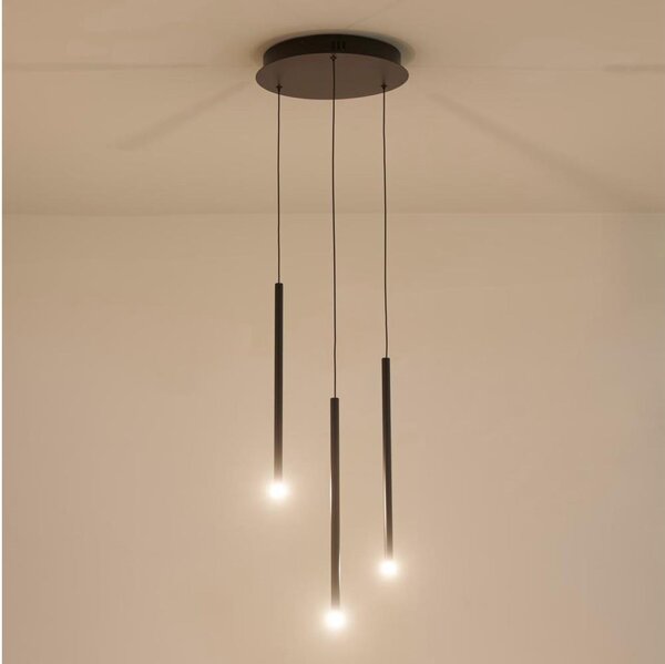 Lustră LED pe cablu LED/6W/230V 3000K d. 30 cm