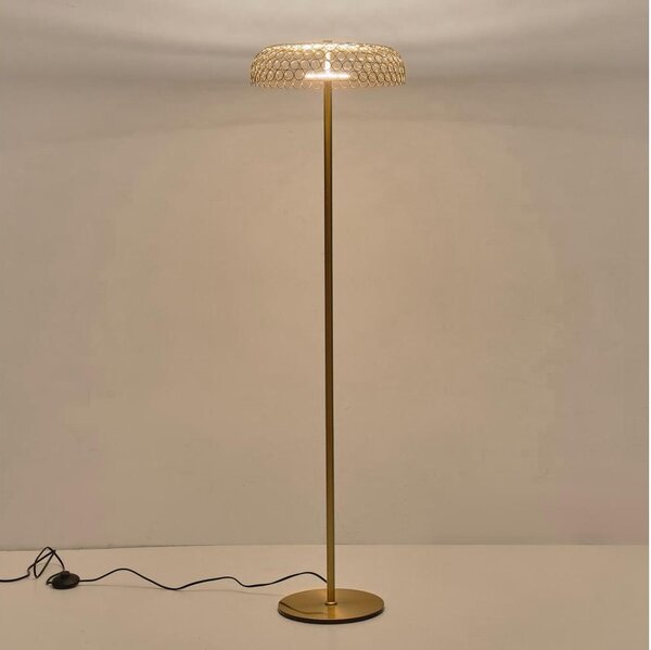 Lampadar LED LED/10W/230V 3000K auriu