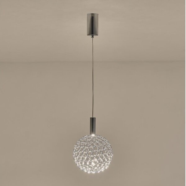 Lustră LED pe cablu LED/6,3W/230V 3000K auriu d. 20 cm