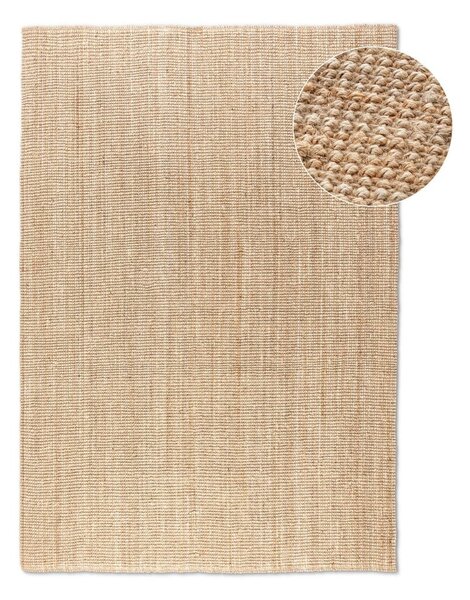 Covor în culoare naturală din iută 80x150 cm Bouclé – Hanse Home