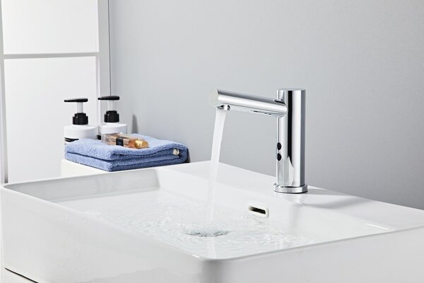 Aqualine Aqualine, baterie suport senzor 6V DC (4xAA), oțel periat, PS608