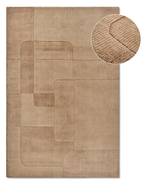 Covor bej țesut manual din lână 80x150 cm Charlotte – Villeroy&Boch